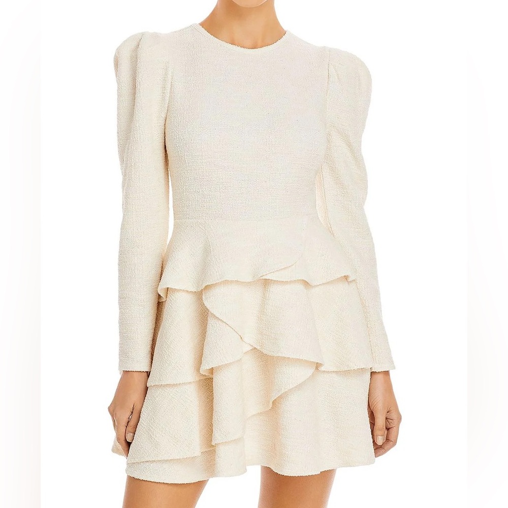 AQUA Elegant Cream Kids Dress